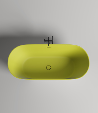 Ванна из искусственного камня Salini MONA 102921MF 180х80 отдельностоящая овальная